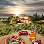 Scenic train journey from Nice, France to Cinque Terre, Italy showcasing breathtaking coastal views