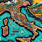 Best Route to Travel Around Italy: Scenic landscapes, historic cities, and delicious cuisine await your journey