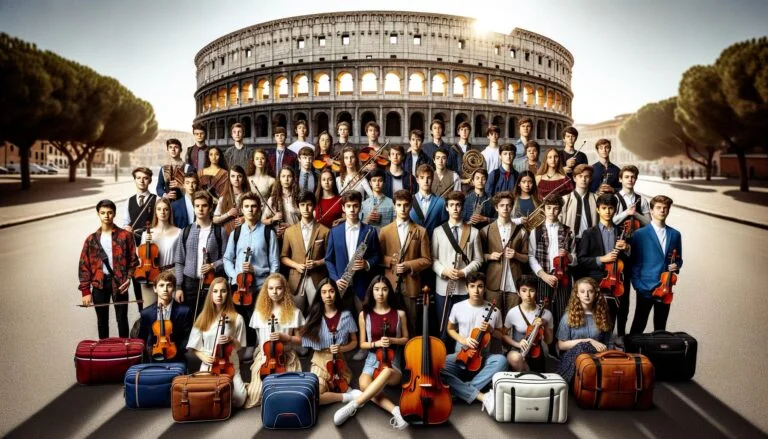 60 Dubuque students travel to Italy to perform in music festival