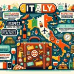 Safety Travel Tips to Italy: Packing light, learning some basic Italian phrases, and staying in well-reviewed accommodations