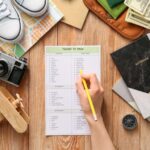 Senior Travel to Italy Pack Light Senior traveler enjoying a light-packed trip to Italy, showcasing the beauty of historic Italian landmarks