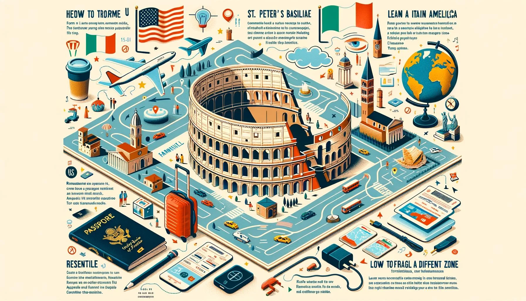 Travel smart with U.S to Rome Italy tips: packing, sightseeing, and local cuisine advice