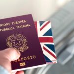 UK passport packed for travel to Italy - essentials for your international trip!