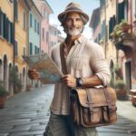 Us Resident Traveling to Italy US resident exploring Italy's rich culture, history, and landscape