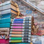 Assortment of used Italy travel books including guides, maps, and recommendations