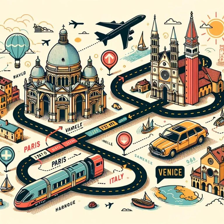 How to travel from Paris, France to Venice, Italy: European train journey through breathtaking landscapes