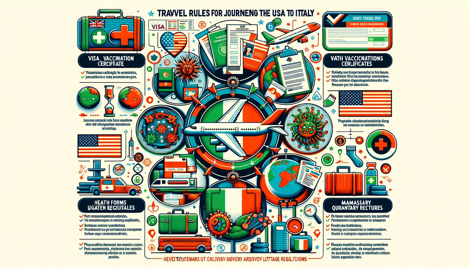 Rules to Travel to Italy from USA: COVID-19 Protocols and Entry Requirements