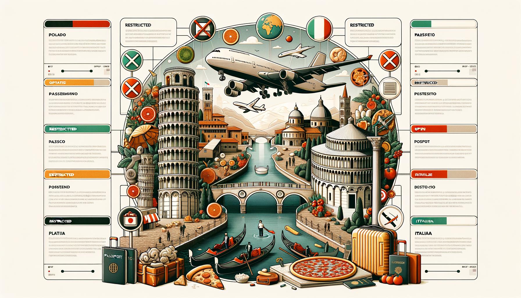 Status of Italy travel: COVID-19 updates and restrictions for tourists and residents