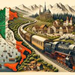 Train ride from Italy to Germany showcasing beautiful European landscapes