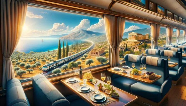 Train travel from Greece to Italy: A scenic journey through stunning landscapes and historic sites