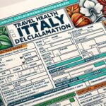 Travel Health Declaration Form Italy Travel Health Declaration Form Italy: Mandatory form for entry, ensuring compliance with health regulations