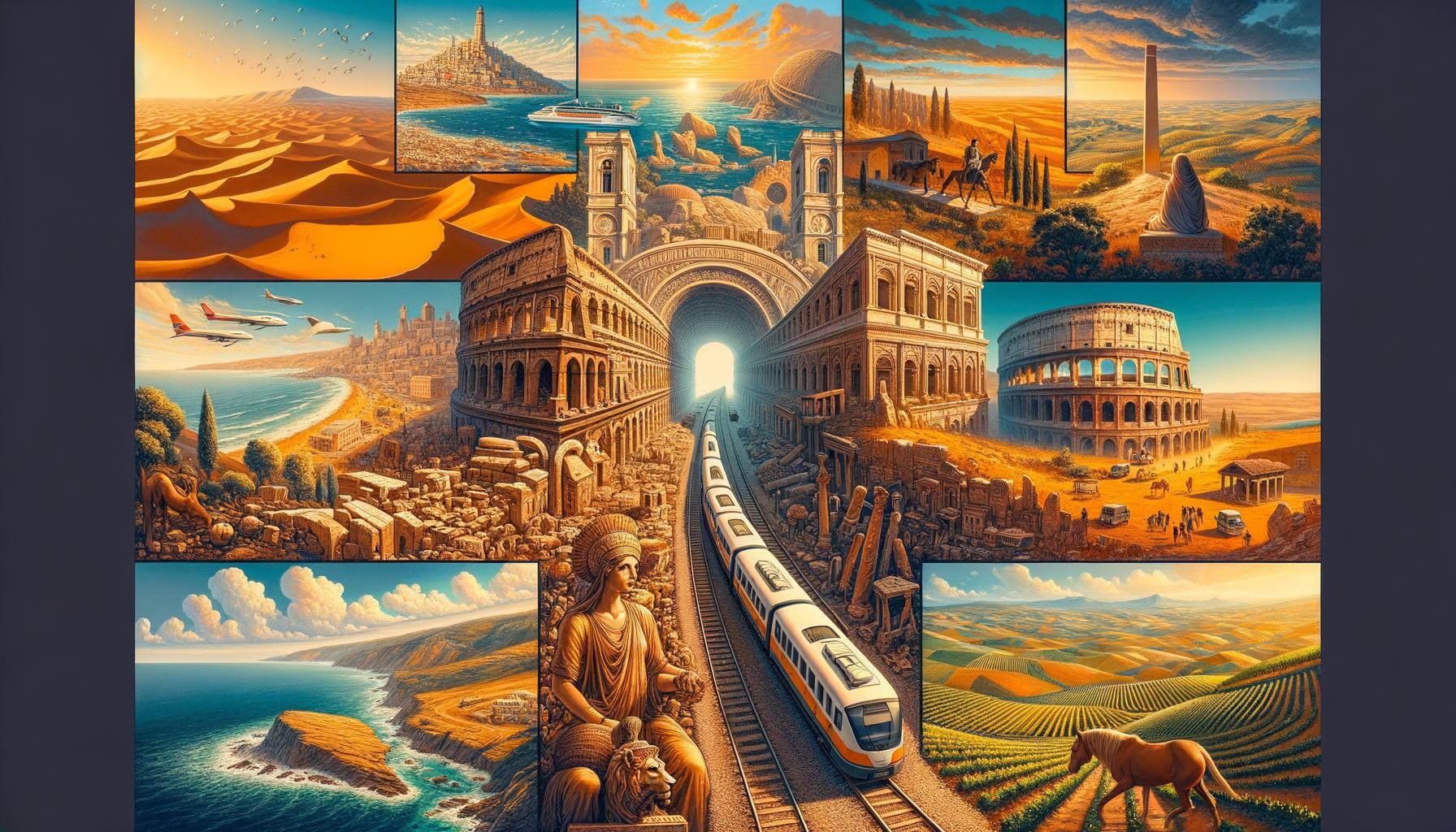 Traveling to Italy Through Libya 1 Traveling to Italy through Libya: scenic coastal route, historic sites, and cultural immersion