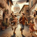 Travelling With Kids Italy Family exploring Colosseum in Rome, TRAVELLING WITH KIDS ITALY: Tips for a memorable adventure