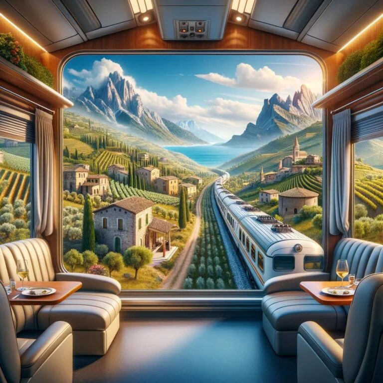 The perfect choice for exploring Italy's scenic views and historic cities - the high-speed Frecciarossa train