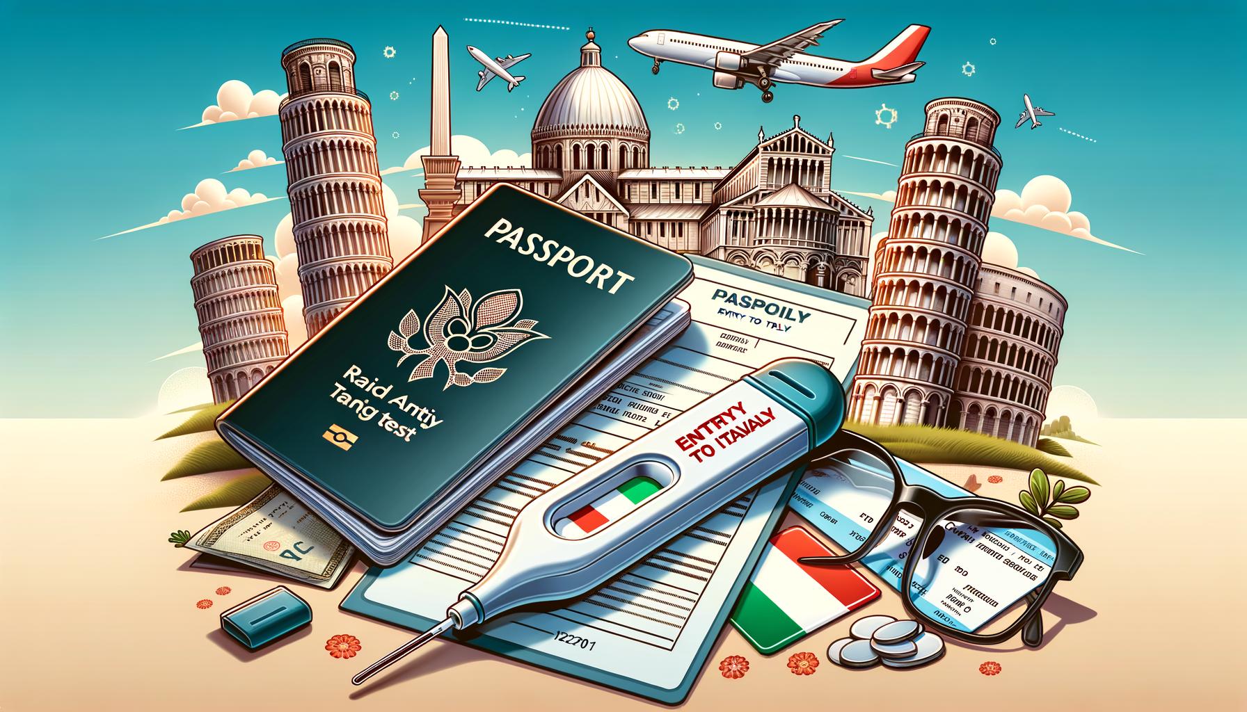 Rapid antigen tests may be accepted for travel to Italy. Verify requirements before departure