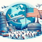 Can You Travel to Italy From America American tourists exploring Italy's rich history and culture after travel restrictions lifted