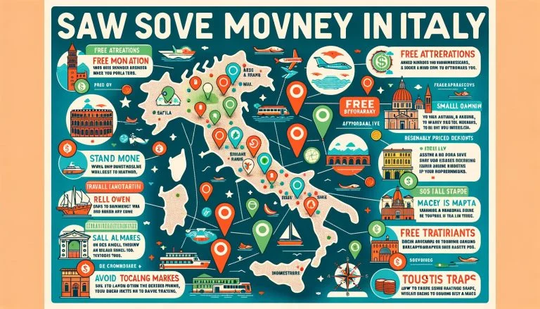 How to save money while exploring Italy