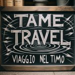 How to say time travel in Italian could be described as Come dire il viaggio nel tempo in italiano