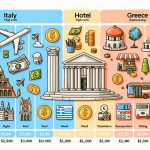 Is It Cheaper to Travel to Italy or Greece which is cheaper for your next adventure