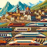 What Are the Different Train Coices When Traveling Through Italy high-speed, regional, and intercity routes. What are the different train choices when traveling through Italy