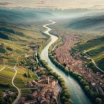 What River Travel Most of Northern Italy Travel through vibrant Northern Italy landscapes
