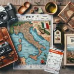 What to Give Someone Traveling to Italy guidebooks, a phrasebook, or a travel adapter