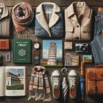 What to Pack When Traveling to Italy in October light layers, comfortable shoes, umbrella