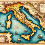 Where Did the Apostle Paul Travel in Italy Map showing Apostle Paul's travels in Italy