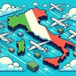 Which Airlines Travel to Italy List of airlines traveling to Italy including major carriers and low-cost options