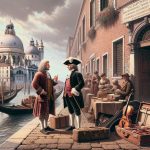 Antonio Vivaldi persuaded to depart Venice for Austria, leaving his mark