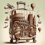 Best Suitcase for Travel in Italy durable, spacious, stylish suitcase for your adventure