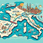 Best Way to Travel From Barcelona to Italy flights, trains, or buses