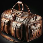 Burberry Leather Travel Duffel Italy High-quality Burberry leather travel duffel handmade in Italy