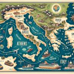 How to Travel From Athens Greece to Italy Step-by-step guide on how to travel from Athens Greece to Italy