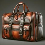 Mens Italian Leather Travel Bag Stylish MENS ITALIAN LEATHER TRAVEL BAG perfect for all your trips