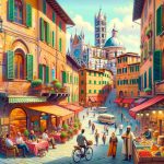 Siena Italy Travel Exploring the historic streets of Siena, Italy - a must-visit destination for travel enthusiasts