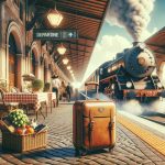 Train Travel Italy Luggage packing light for a seamless journey