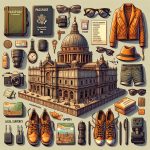 What to Pack When Traveling Abroad in Italy essential clothing, travel documents, comfortable shoes, and local phrasebook