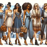 Stylish women's outfits perfect for exploring Italy's sights and streets